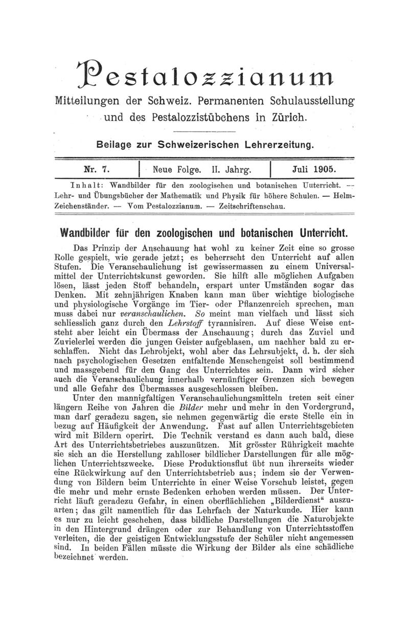 Buchumschlag - Heft 7
