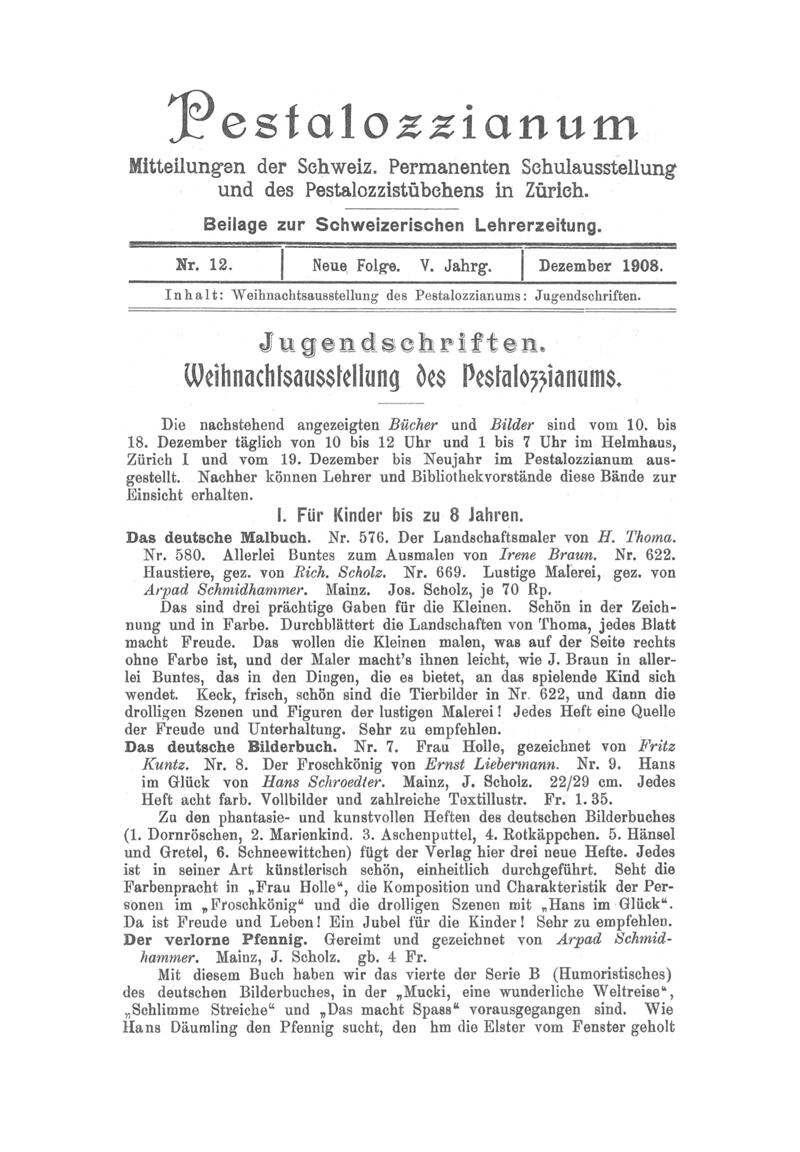 Buchumschlag - Heft 12