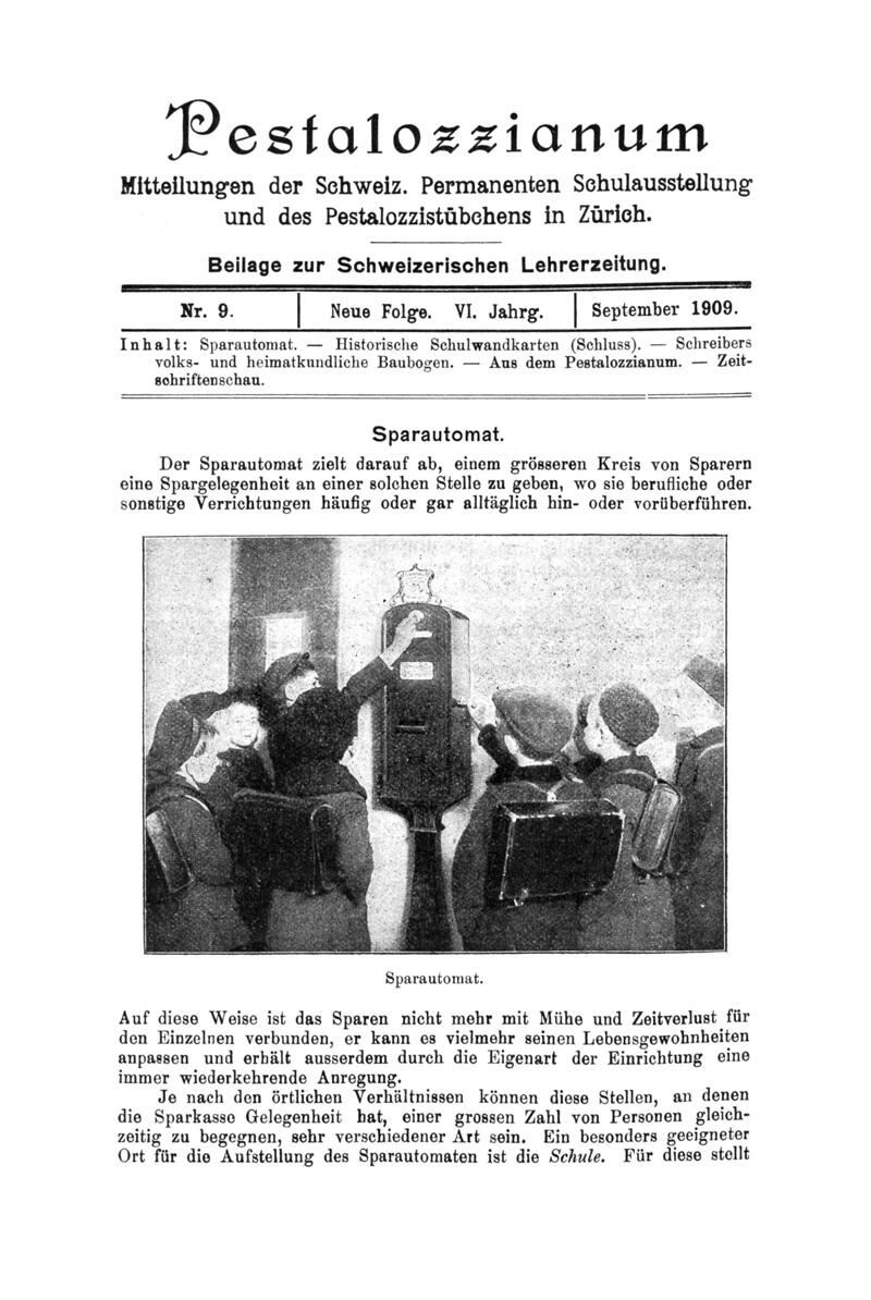 Buchumschlag - Heft 9