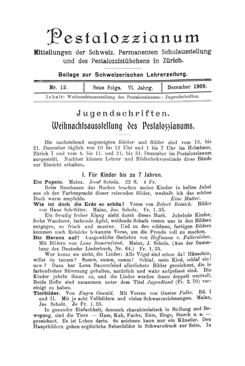 Buchumschlag - Heft 12