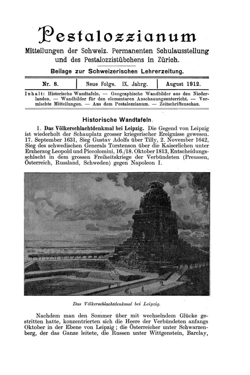 Buchumschlag - Heft 8