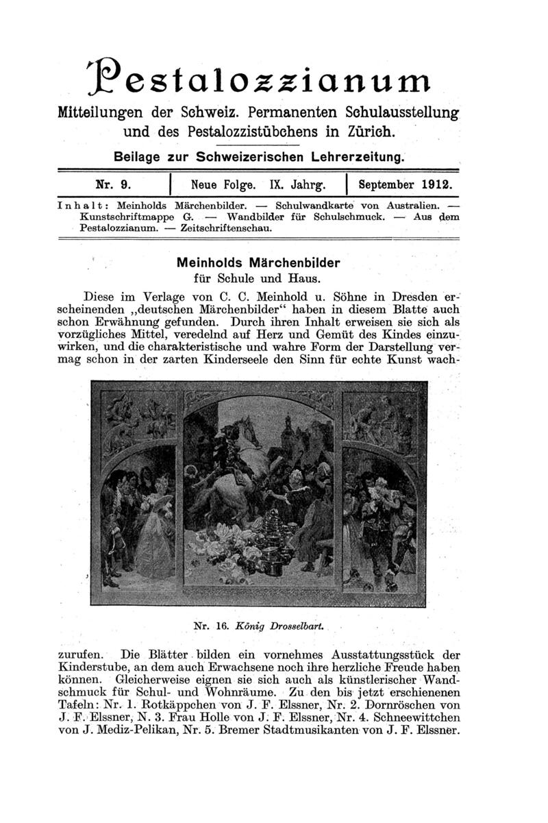 Buchumschlag - Heft 9