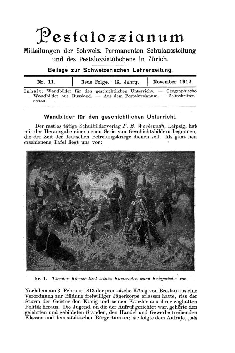 Buchumschlag - Heft 11
