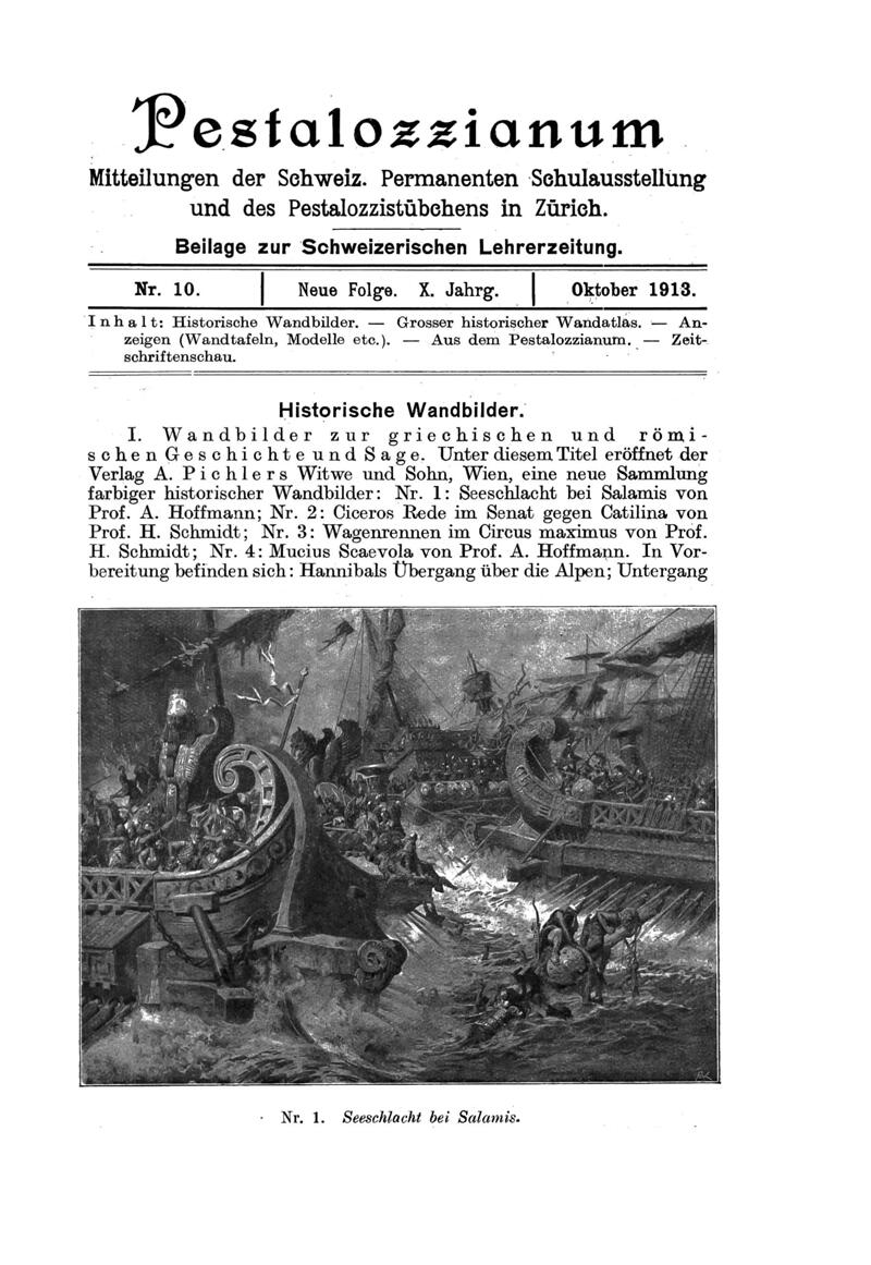 Buchumschlag - Heft 10