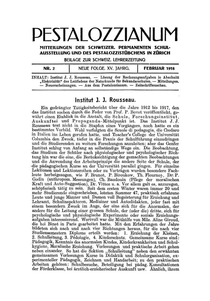 Buchumschlag - Heft 2