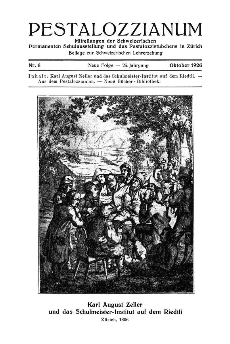Buchumschlag - Heft 6