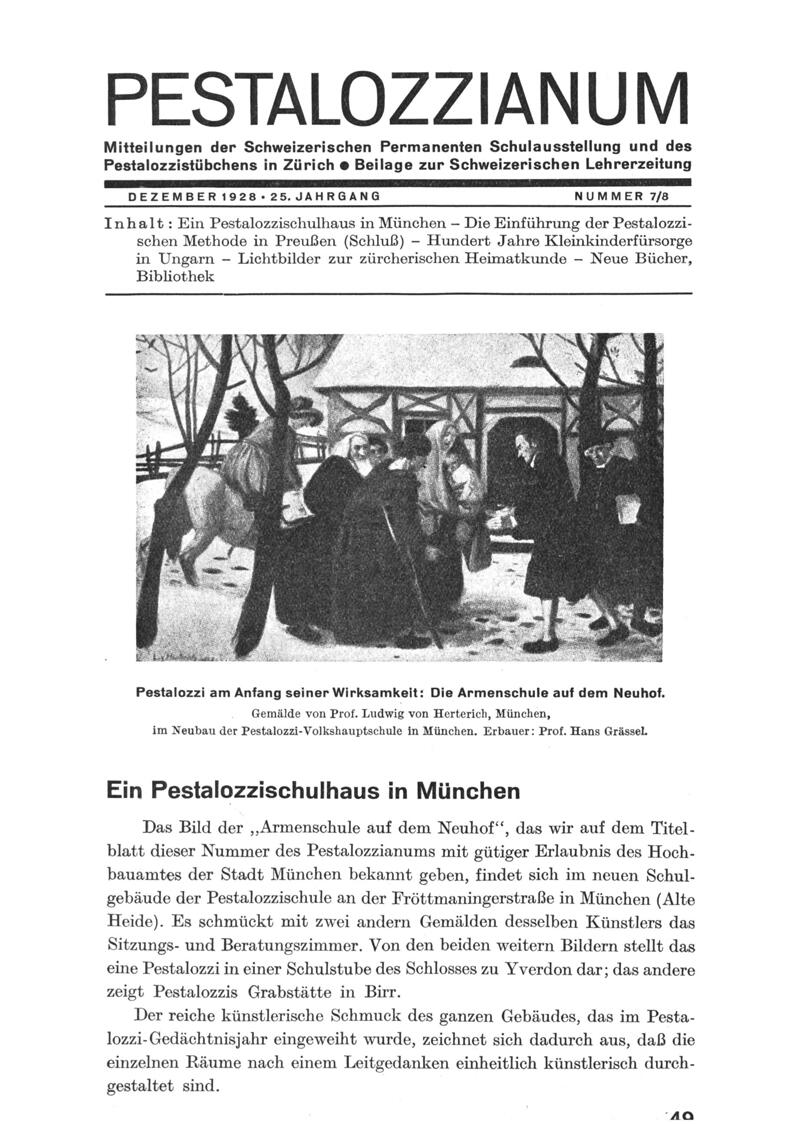Buchumschlag - Heft 7-8