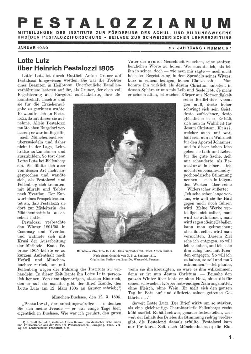 Buchumschlag - Heft 1