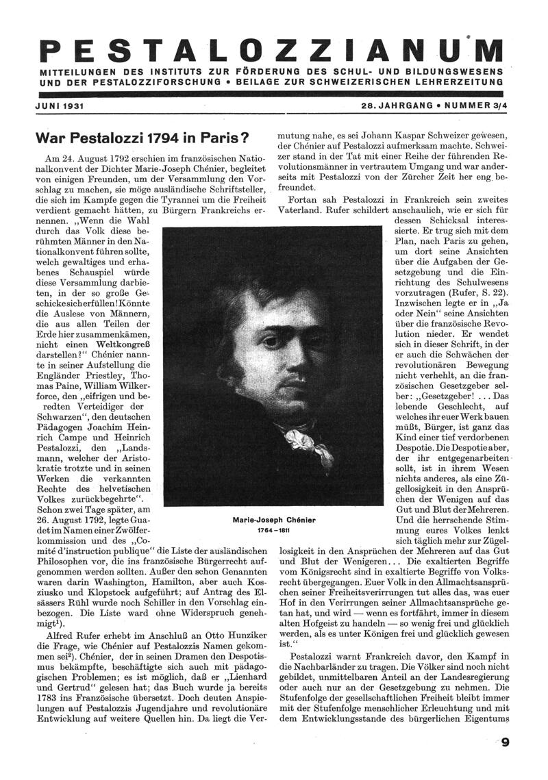 Buchumschlag - Heft 3-4