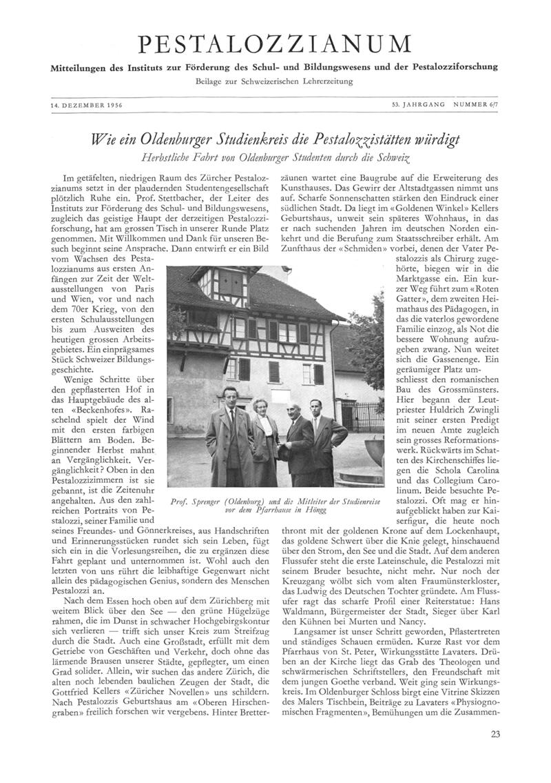 Buchumschlag - Heft 6-7