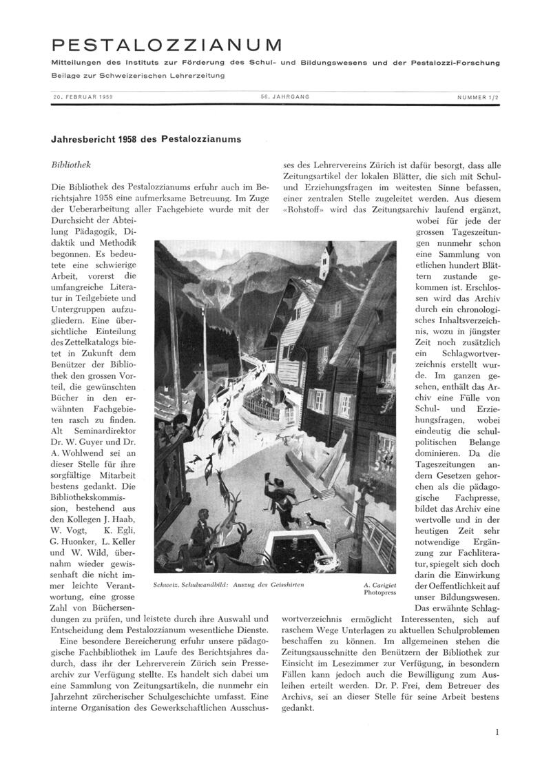 Buchumschlag - Heft 1-2