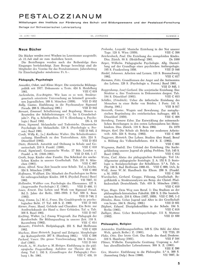 Buchumschlag - Heft 2