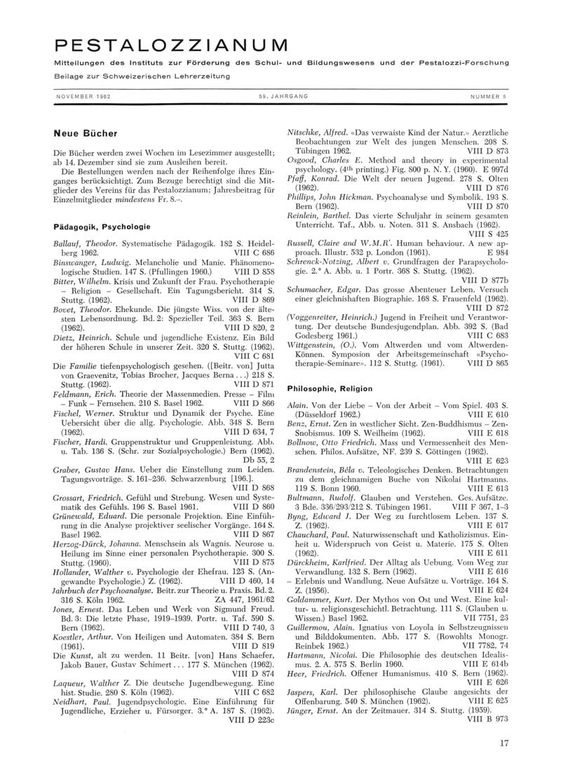 Buchumschlag - Heft 5