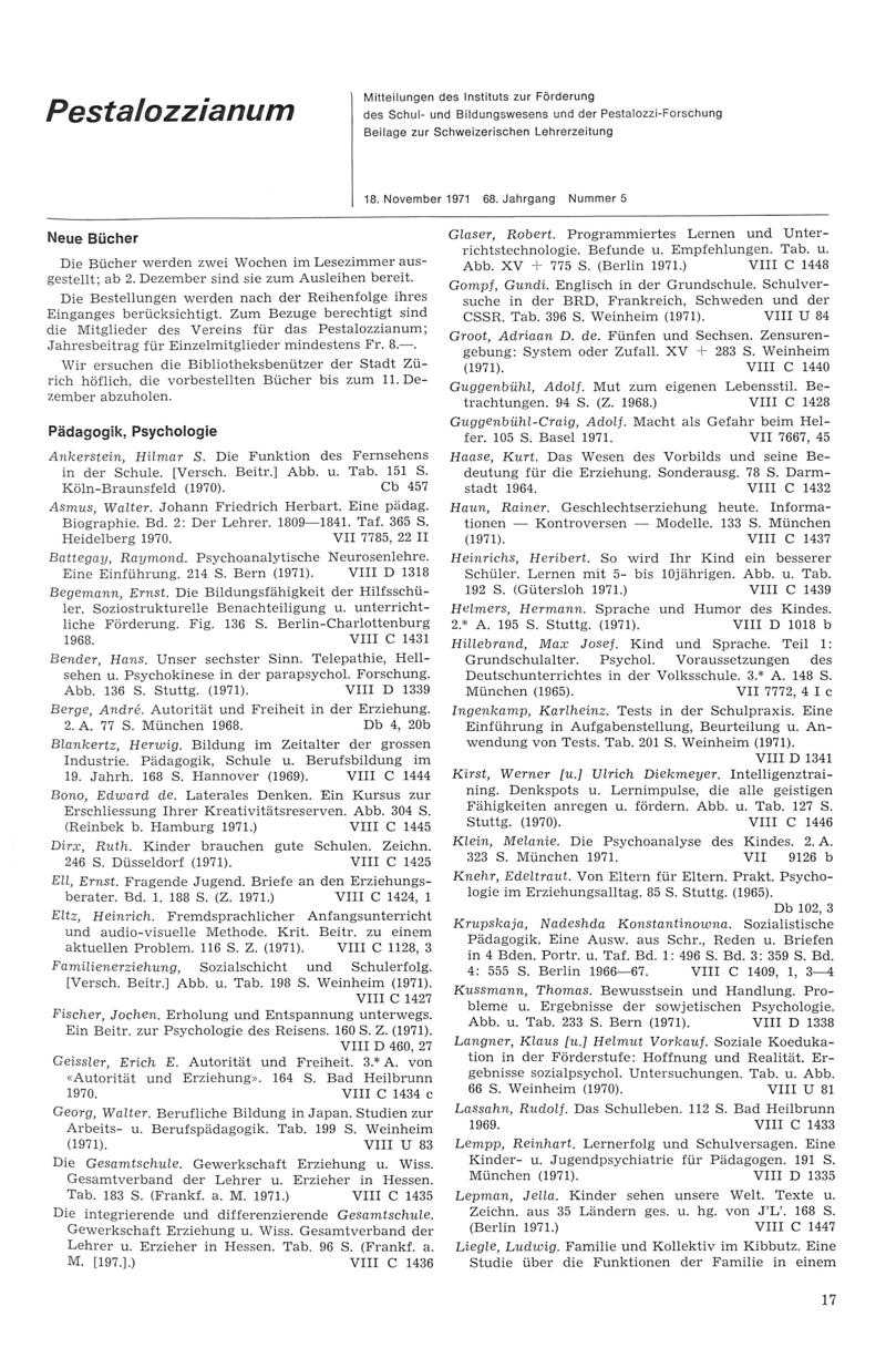 Buchumschlag - Heft 5