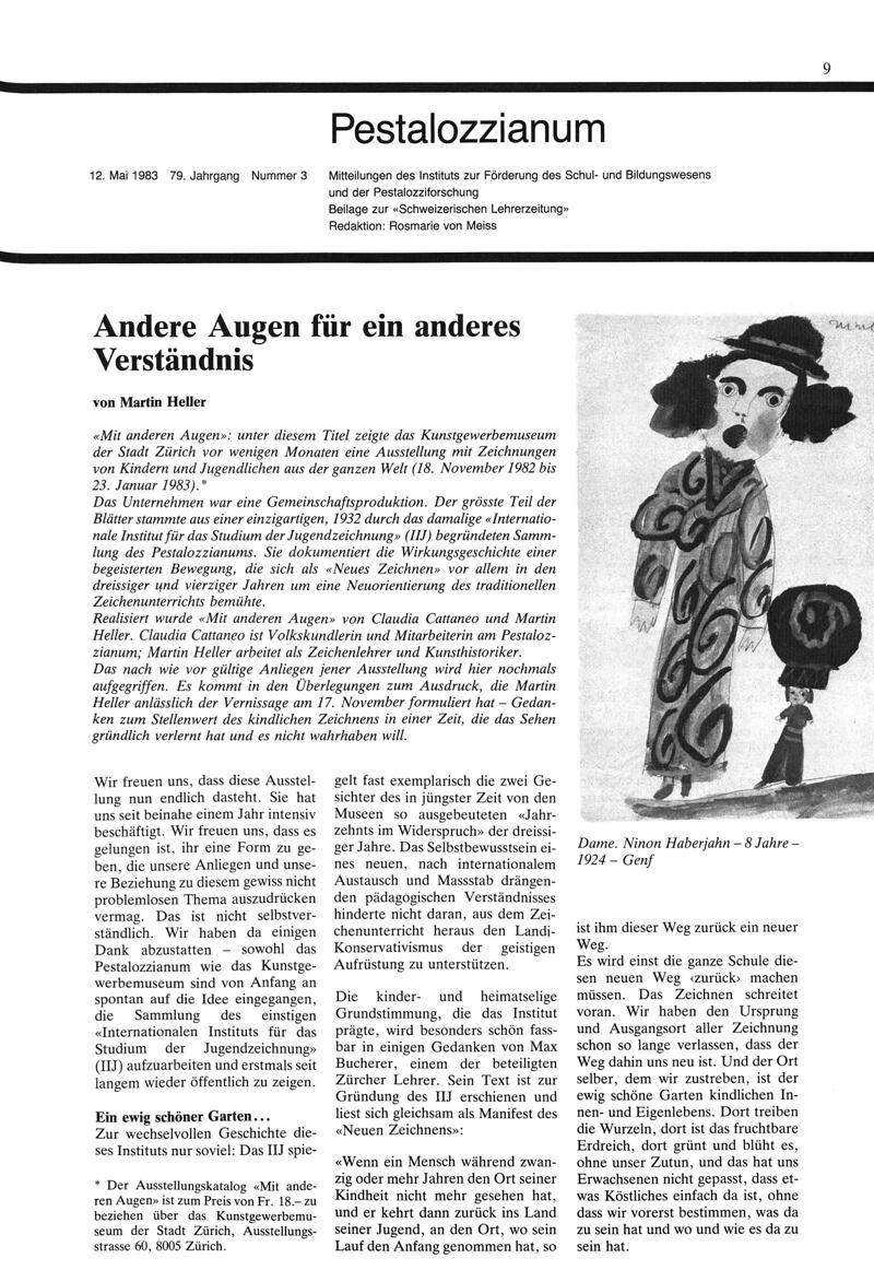 Buchumschlag - Heft 3