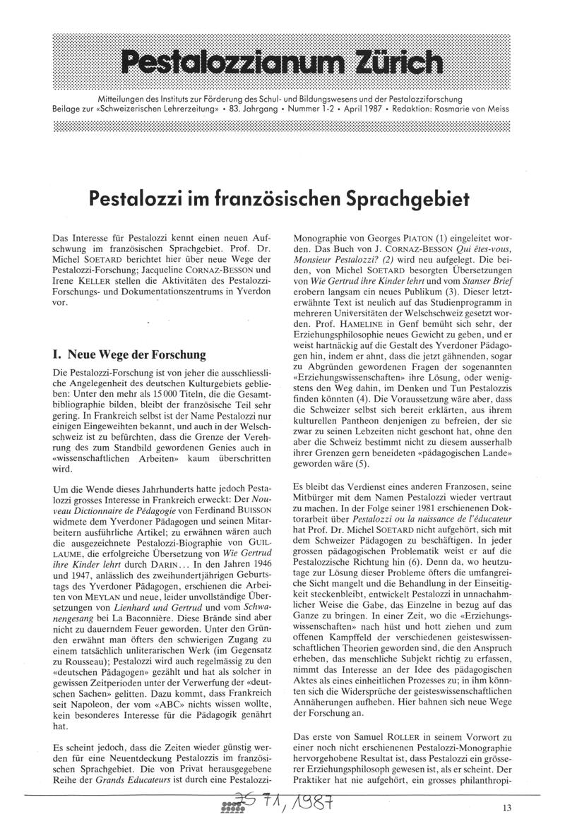 Buchumschlag - Heft 1-2