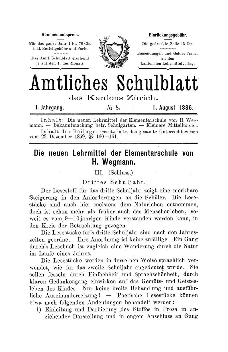 Buchumschlag - Heft 8