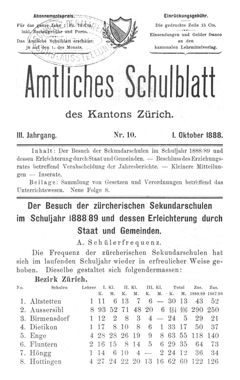 Buchumschlag - Heft 10