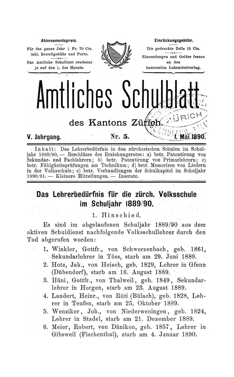 Buchumschlag - Heft 6