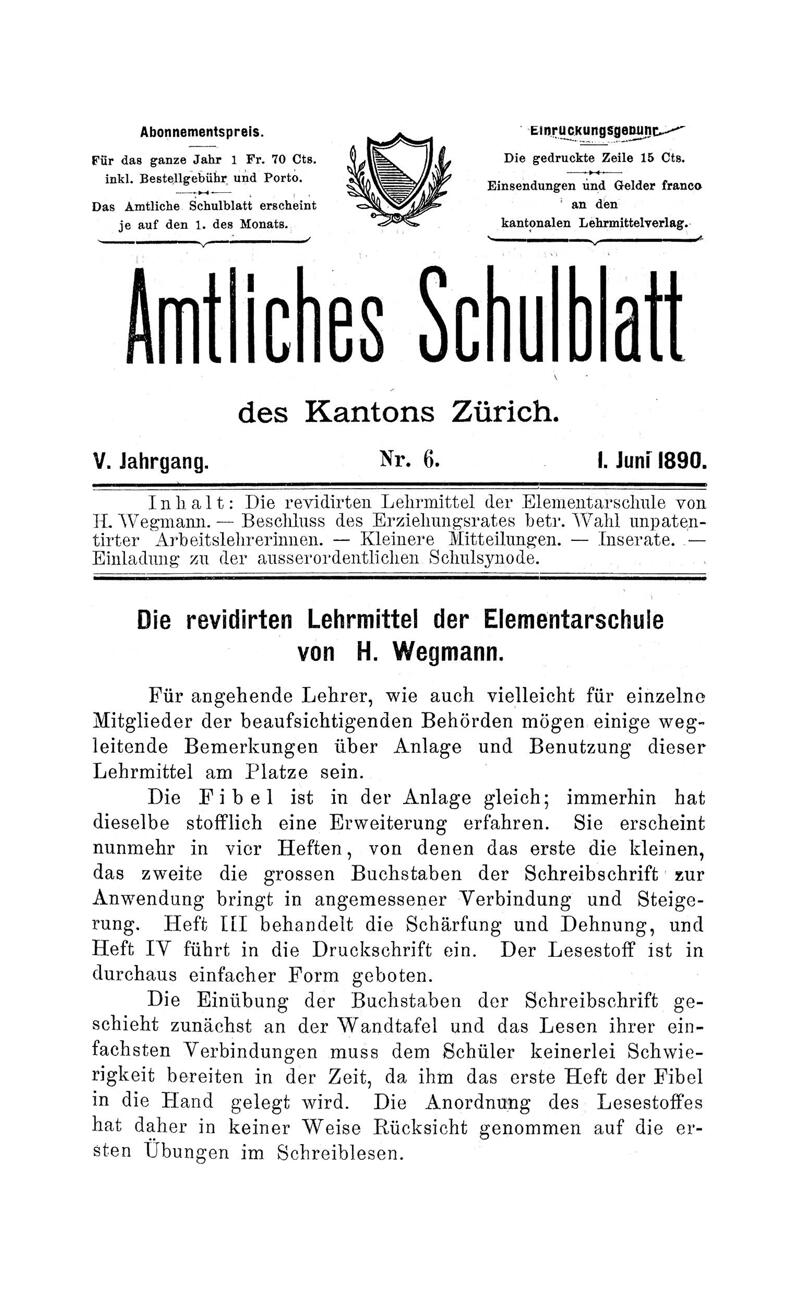 Buchumschlag - Heft 6