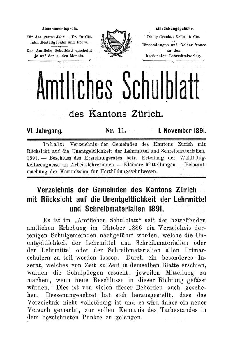 Buchumschlag - Heft 11