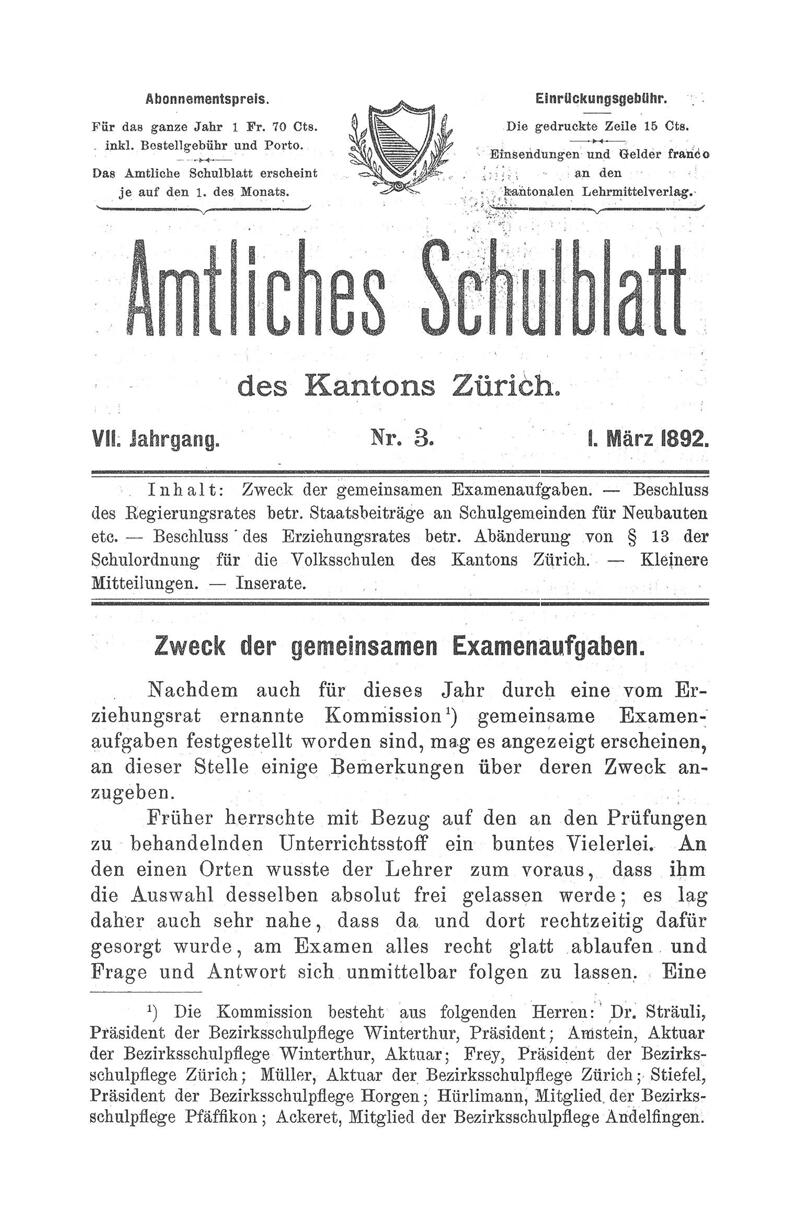 Buchumschlag - Heft 3