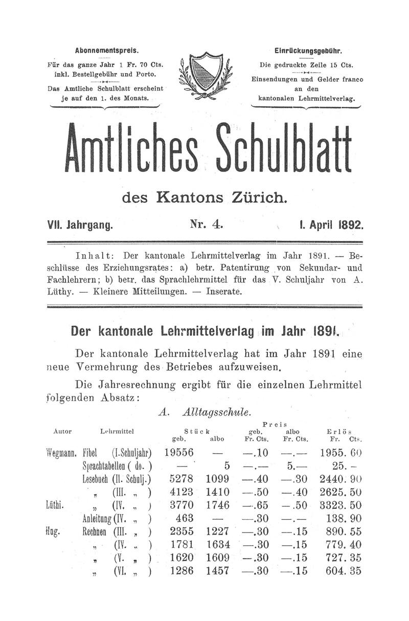 Buchumschlag - Heft 4