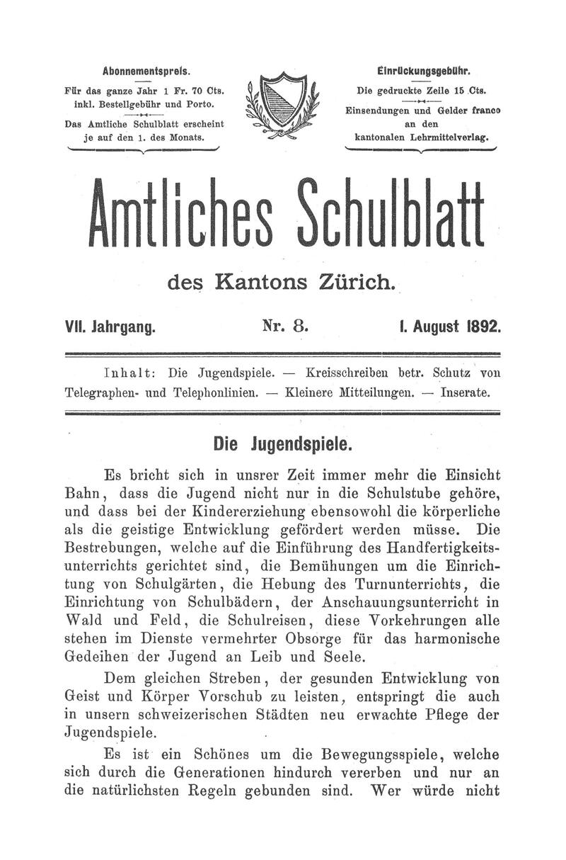 Buchumschlag - Heft 8