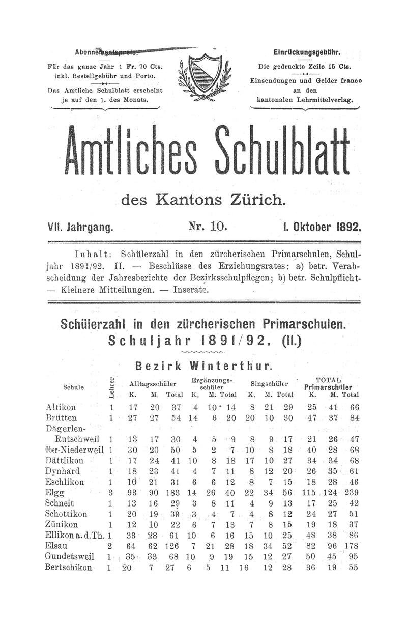 Buchumschlag - Heft 10