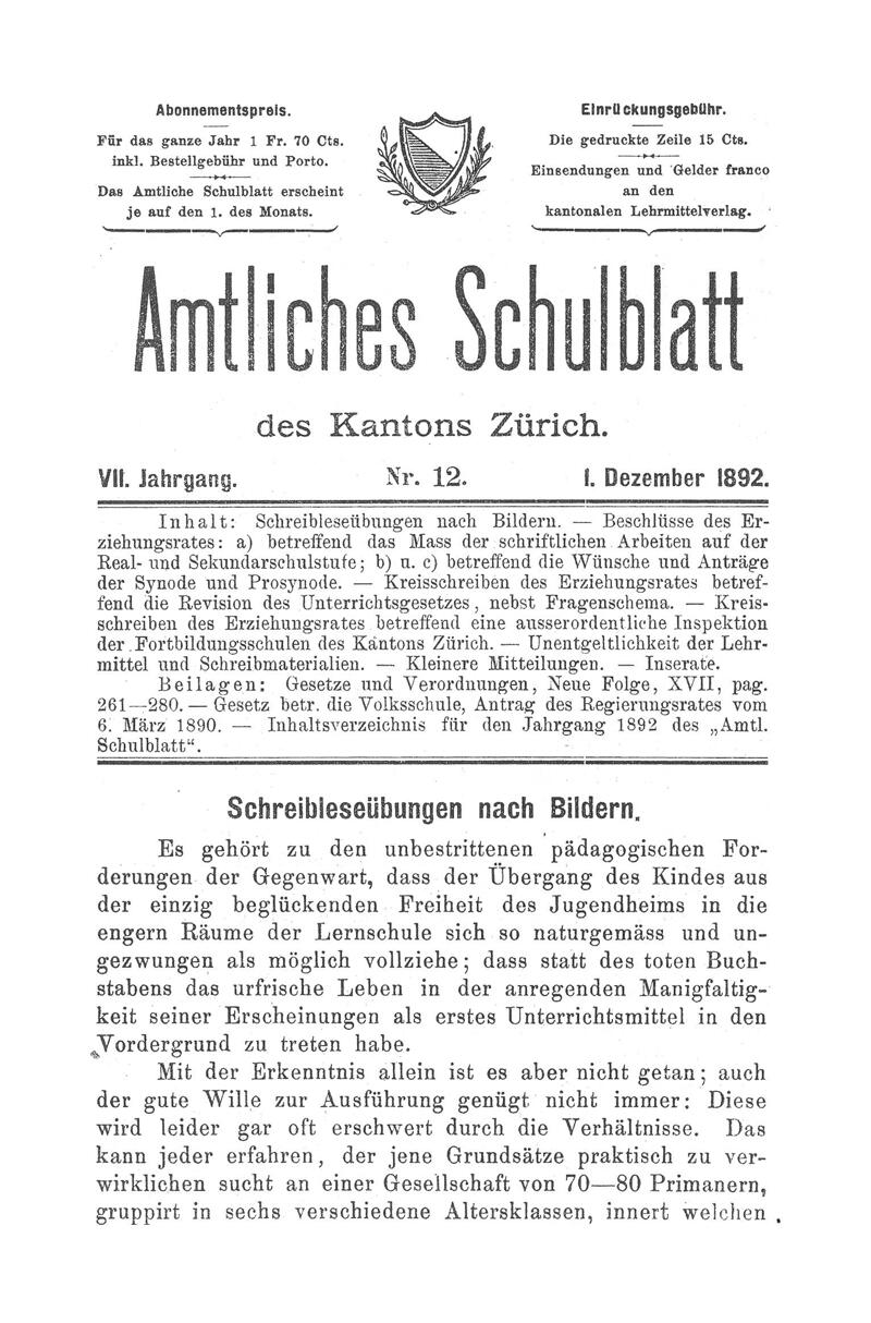 Buchumschlag - Heft 12