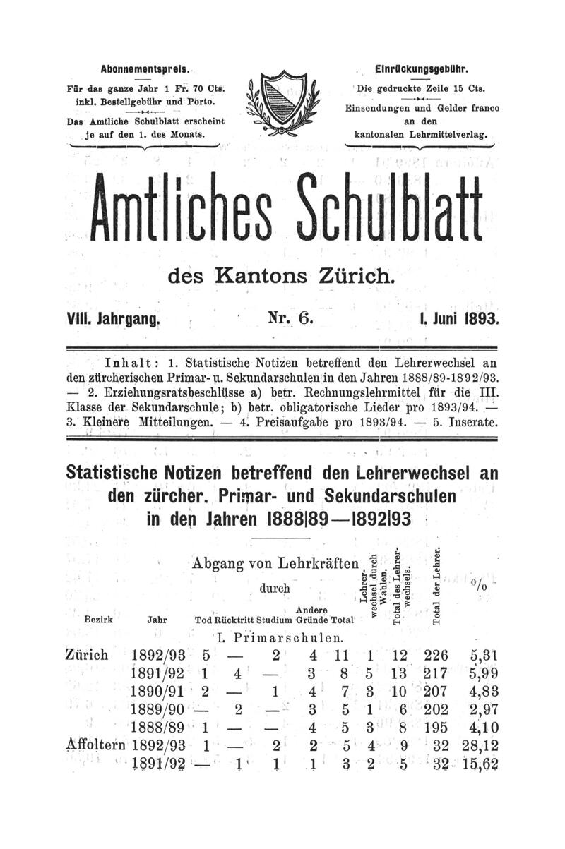 Buchumschlag - Heft 6