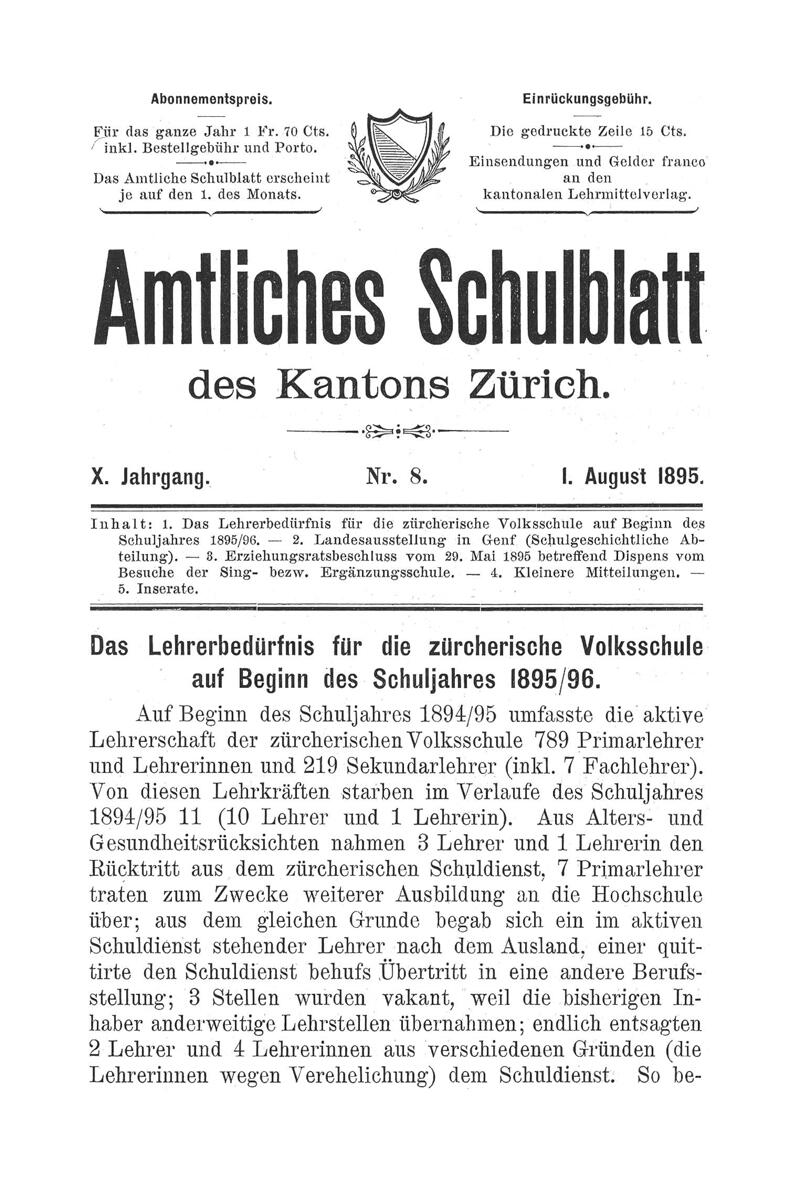 Buchumschlag - Heft 8