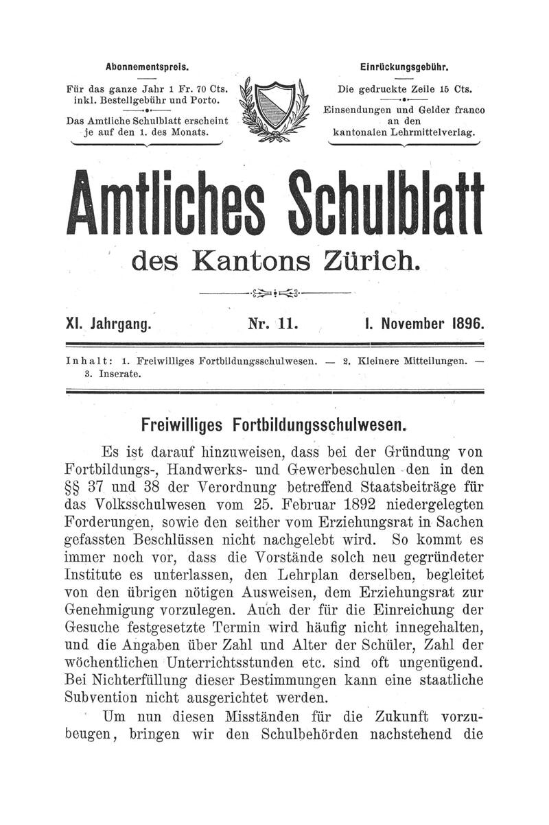 Buchumschlag - Heft 11