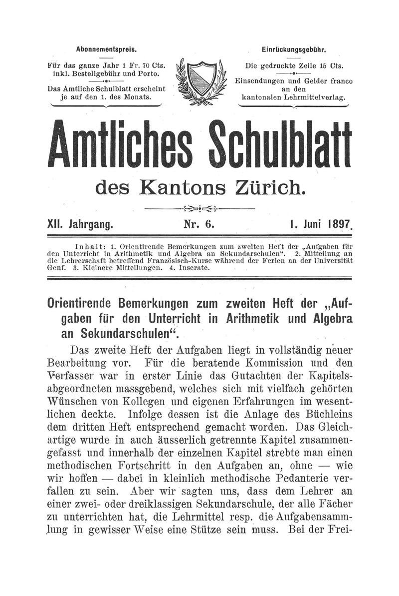 Buchumschlag - Heft 6