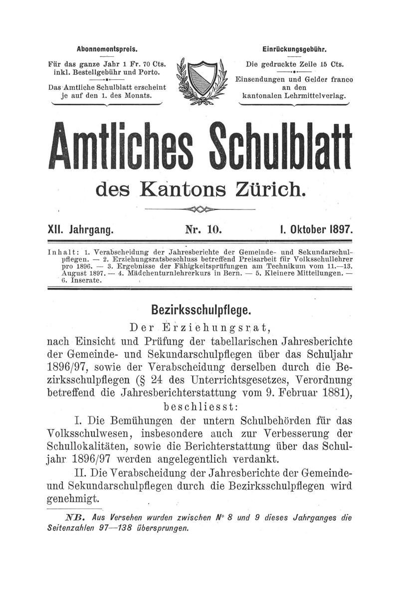 Buchumschlag - Heft 10