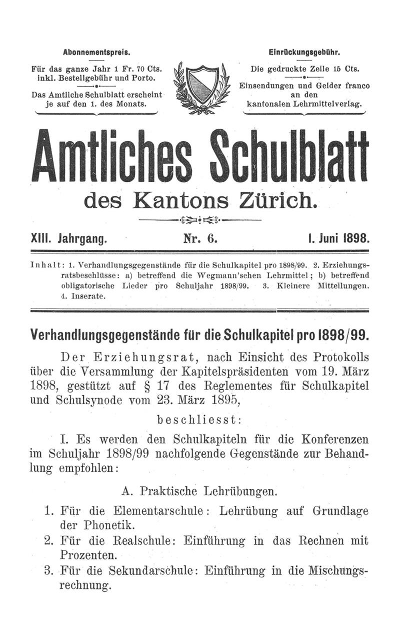 Buchumschlag - Heft 6