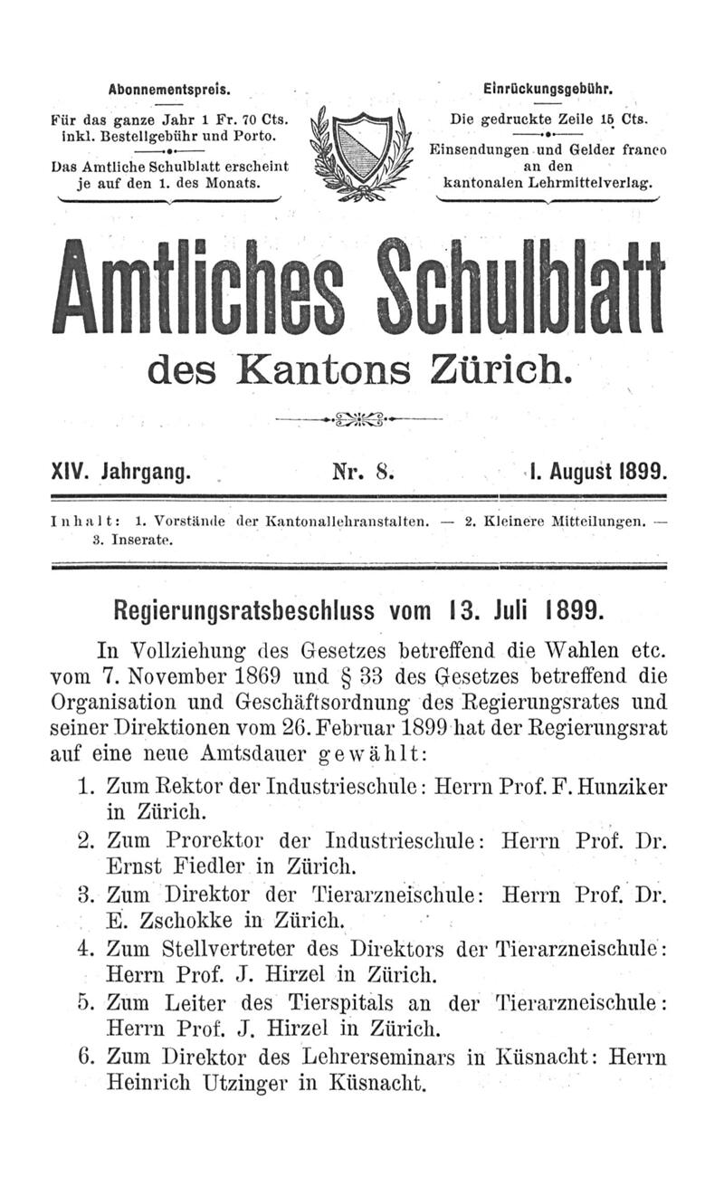 Buchumschlag - Heft 8