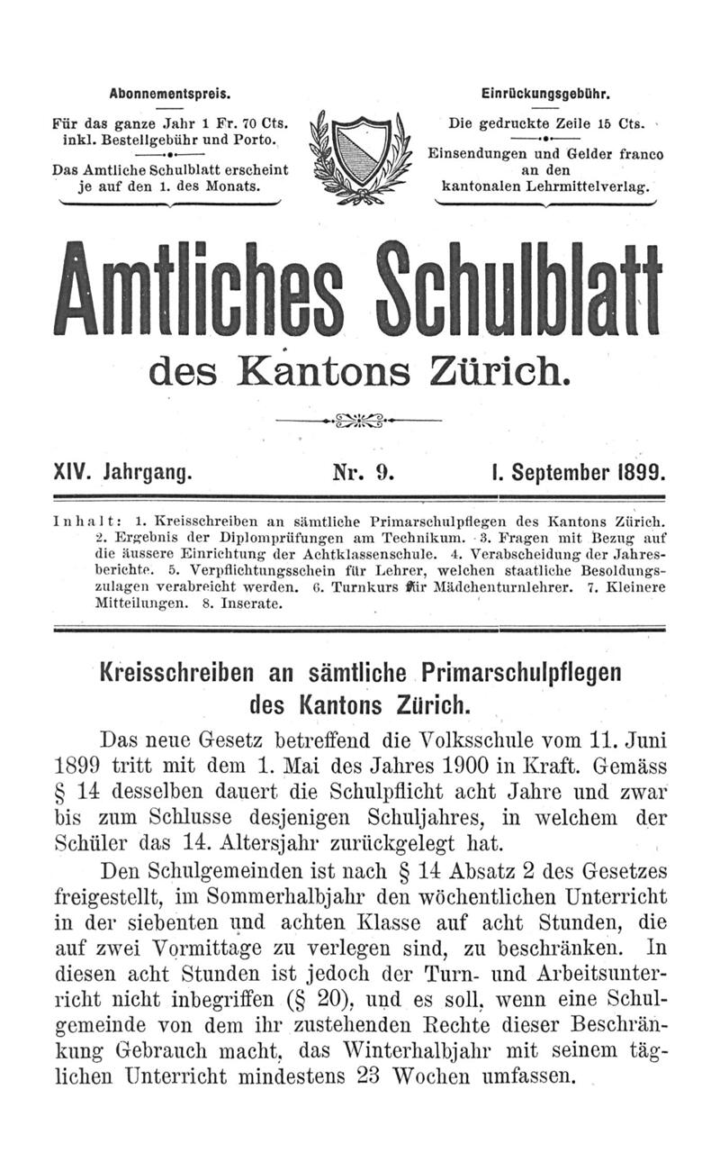 Buchumschlag - Heft 9