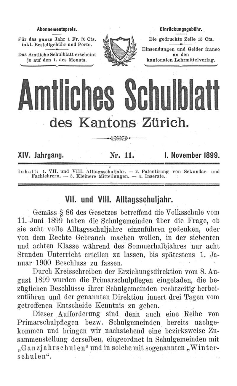 Buchumschlag - Heft 11