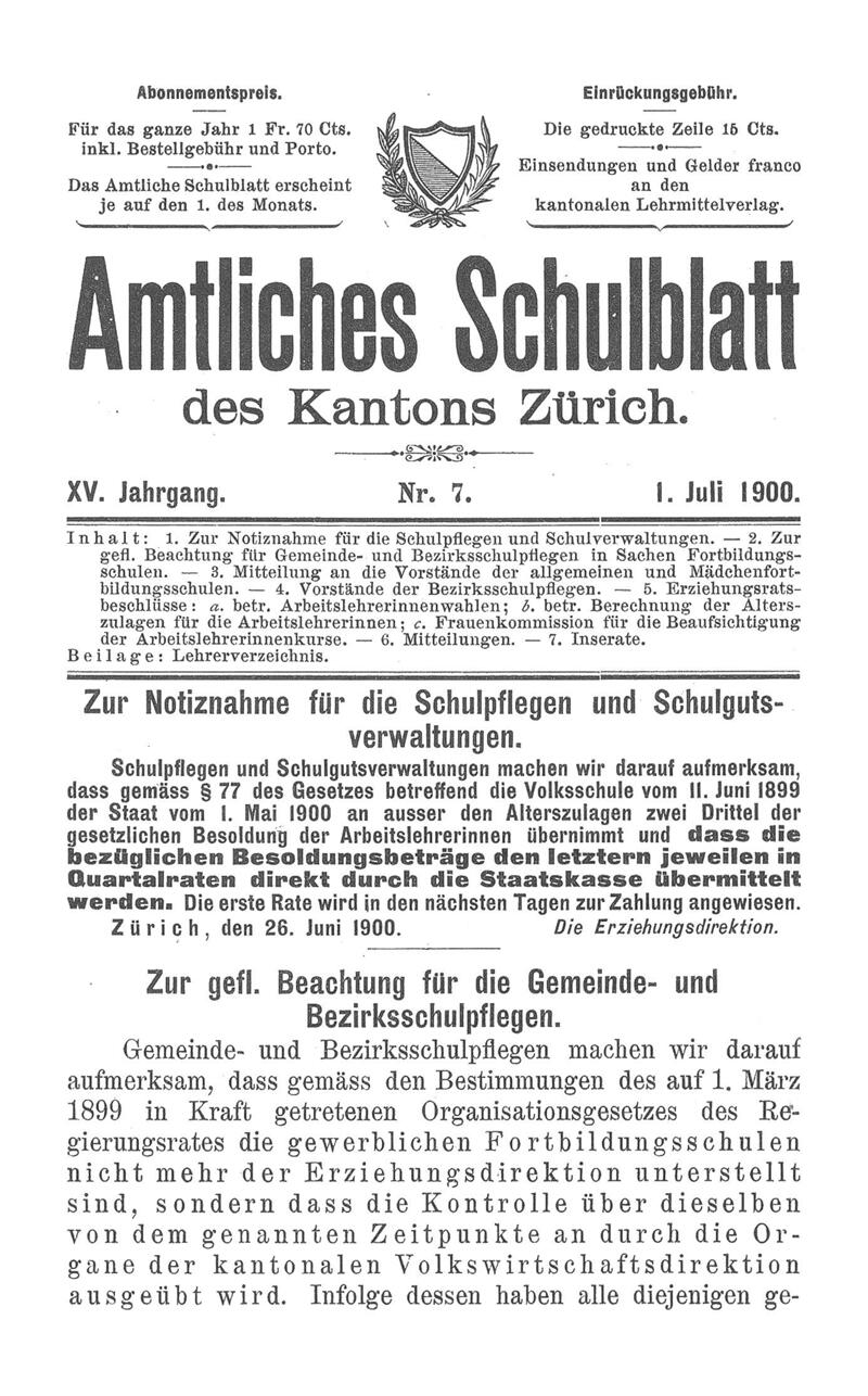 Buchumschlag - Heft 7