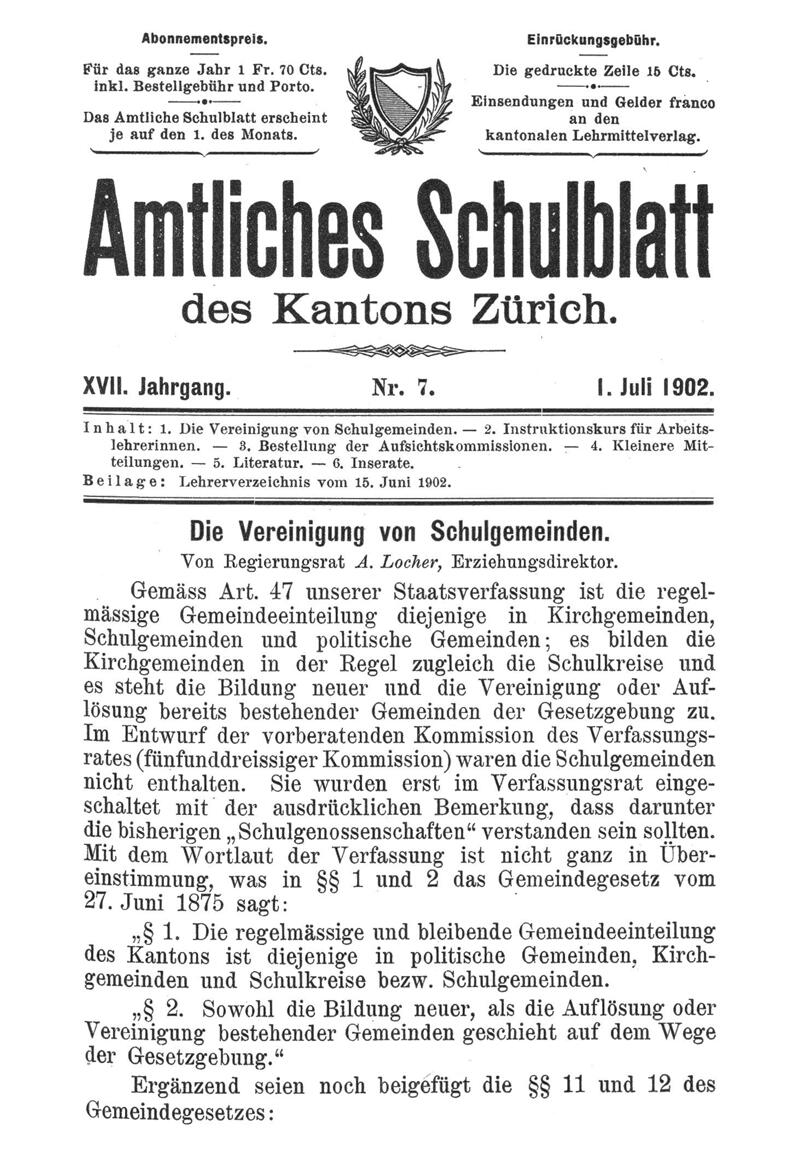 Buchumschlag - Heft 7