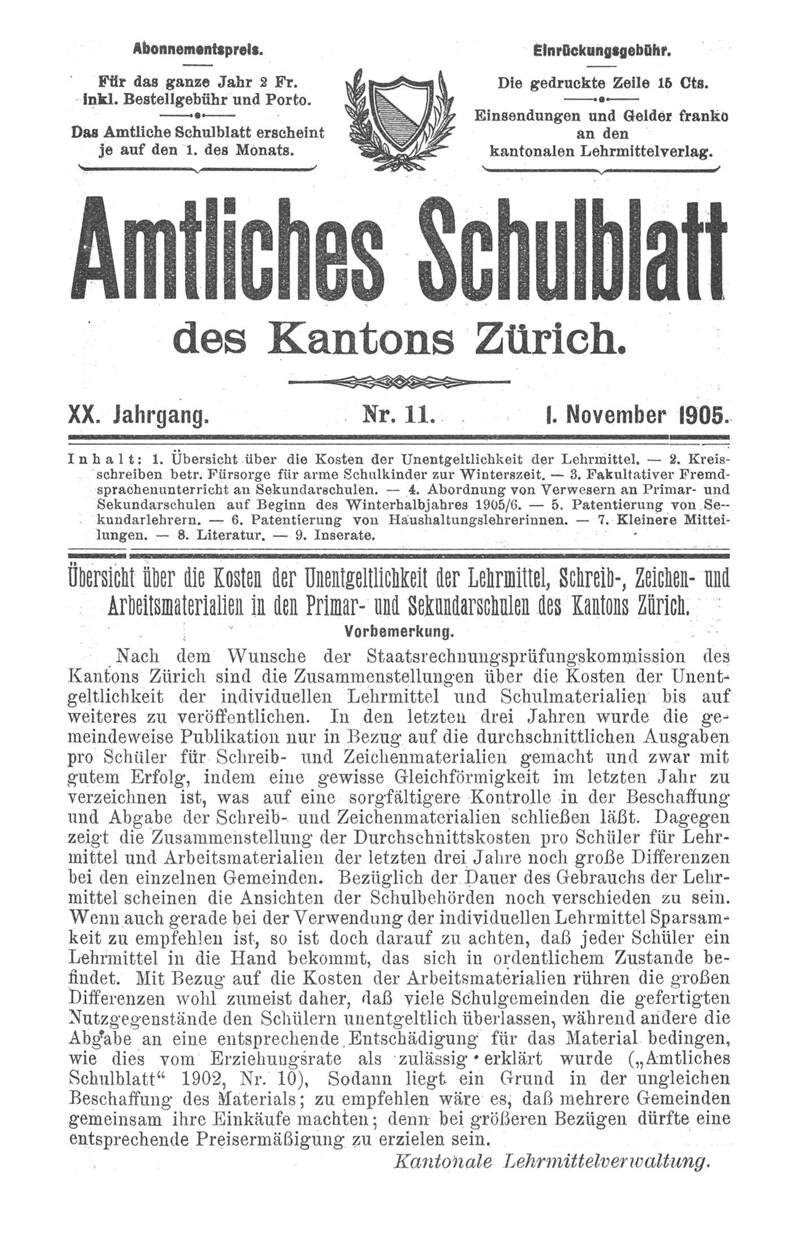 Buchumschlag - Heft 11