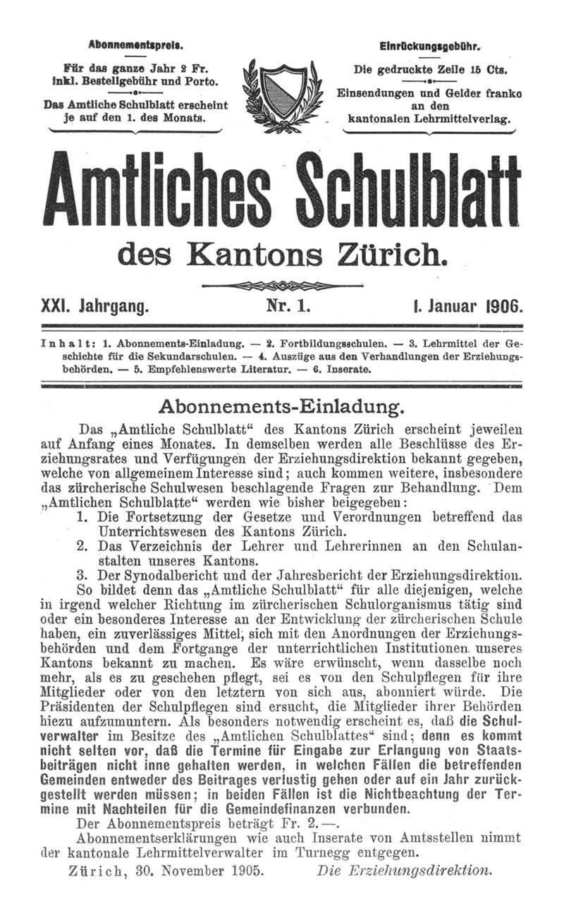 Buchumschlag - Heft 1