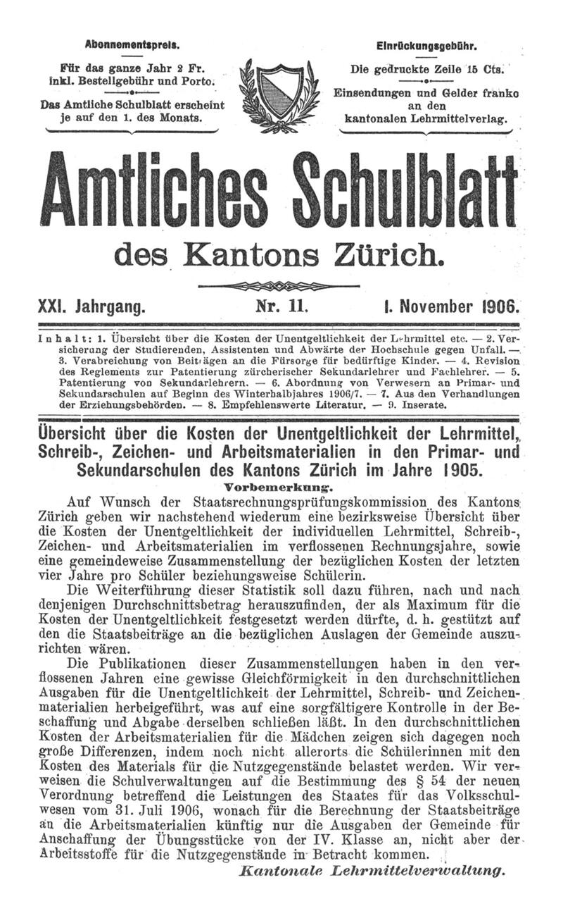 Buchumschlag - Heft 11