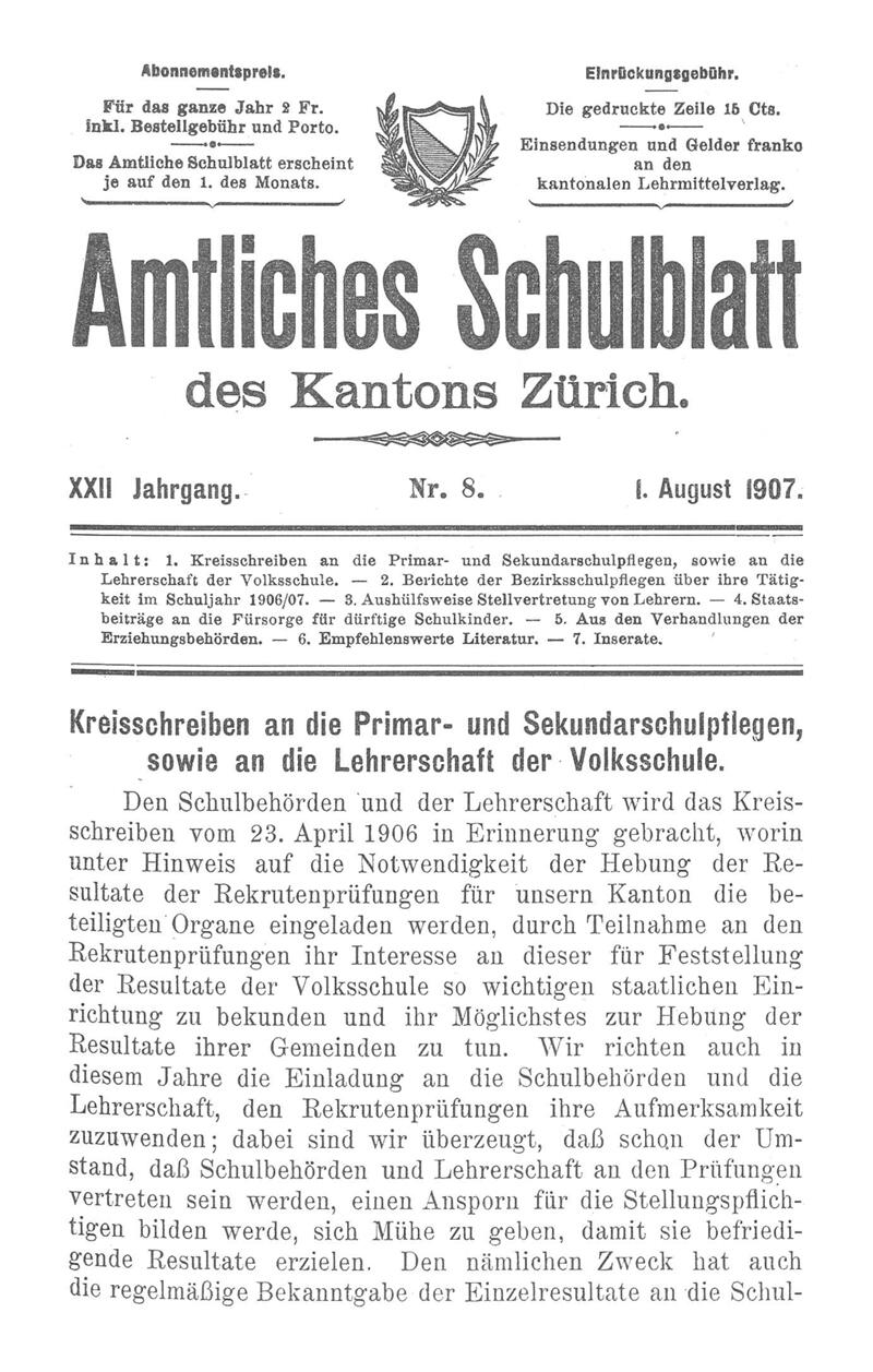 Buchumschlag - Heft 8