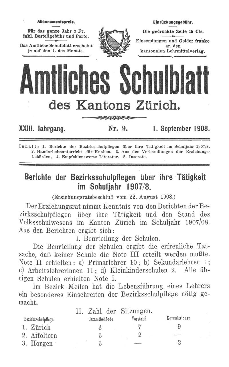 Buchumschlag - Heft 9