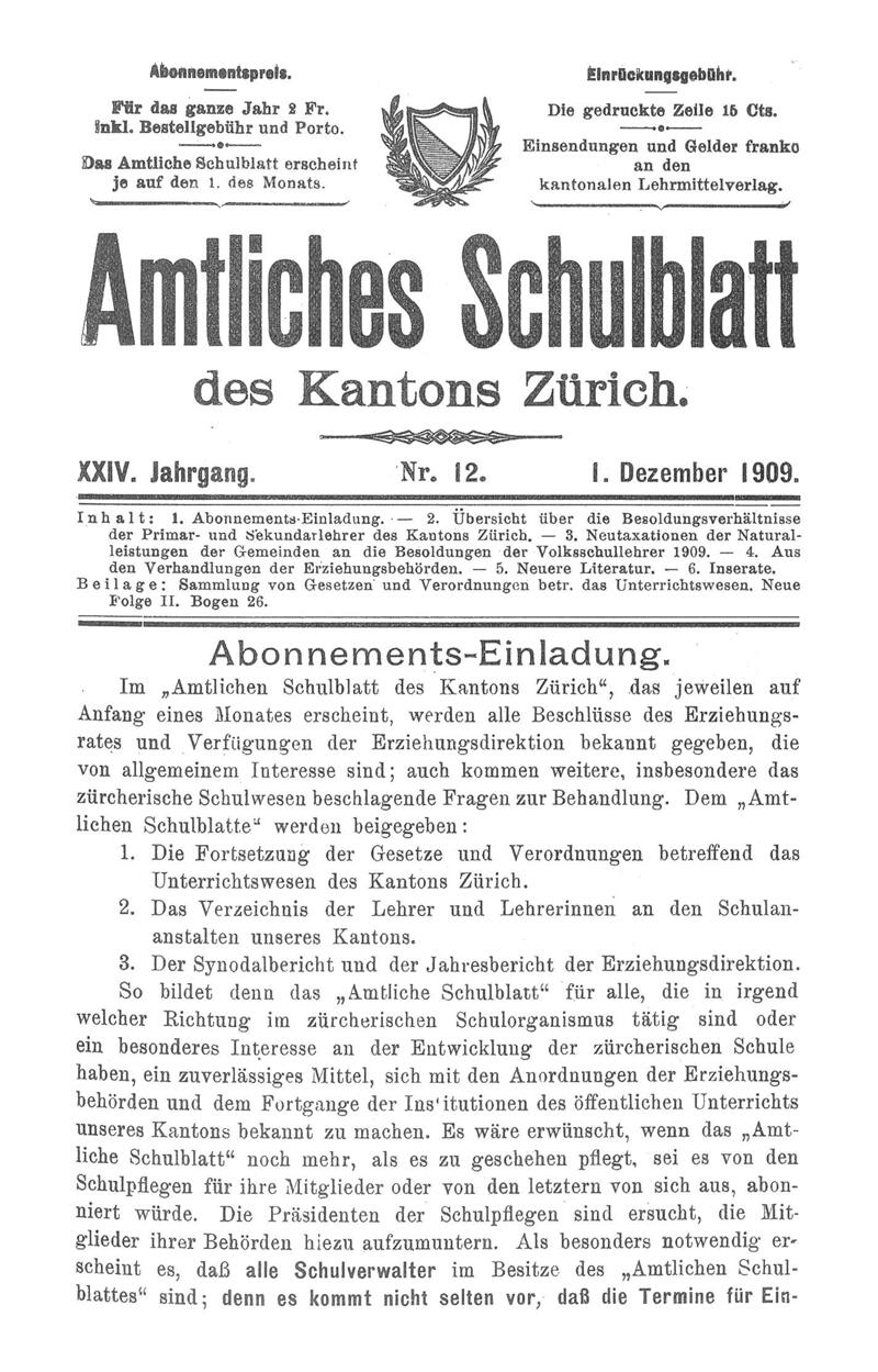 Buchumschlag - Heft 12