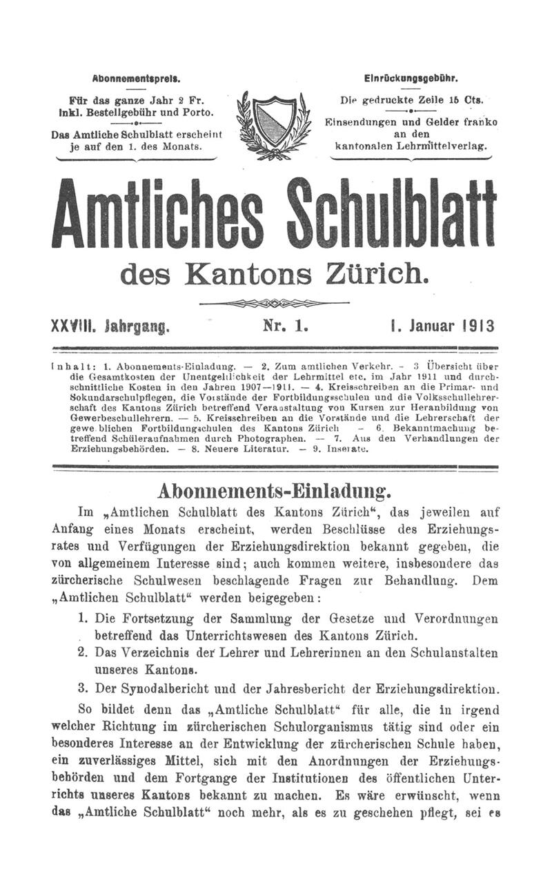 Buchumschlag - Heft 1