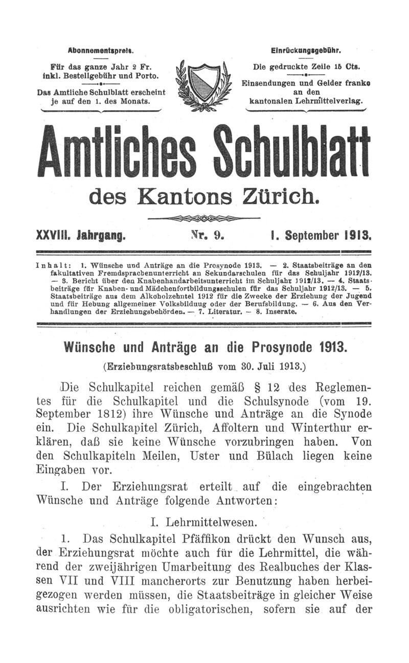 Buchumschlag - Heft 9