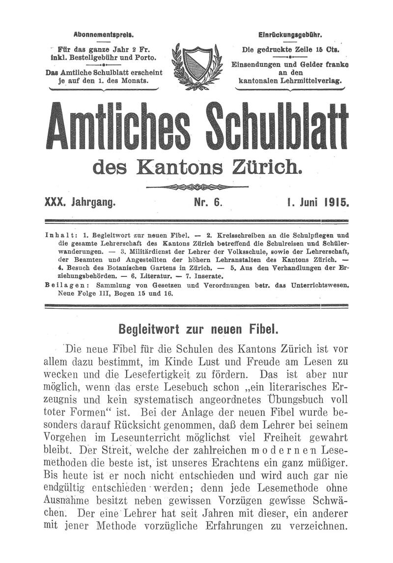 Buchumschlag - Heft 6